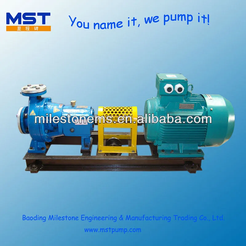 End suction anti-corrosion chemical centrifugal pump