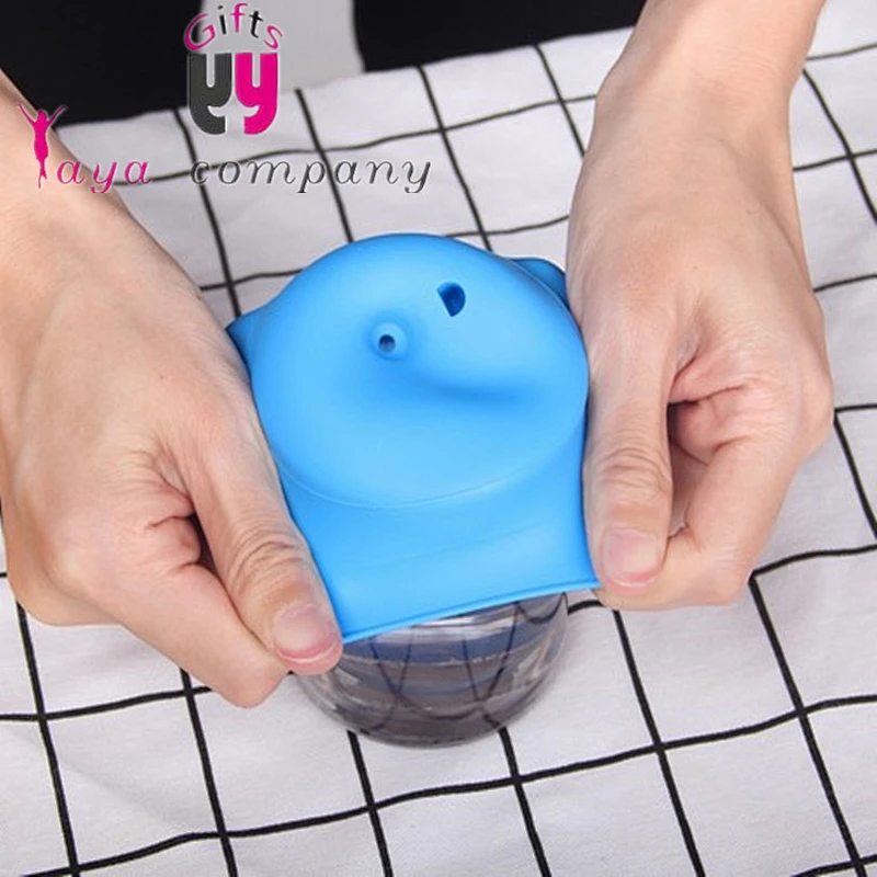 Easy carry Eco-friendly Silicone cup lids for kids adults