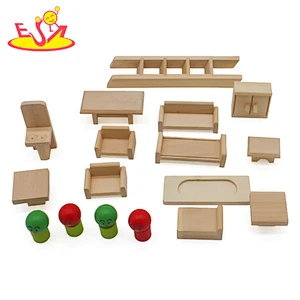 zarte Mini Puppenhaus Spielzeug für Kinder W06A033