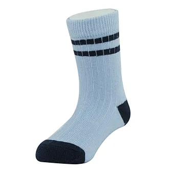 High Quality Baby Infant Organic Cotton Rib Socks