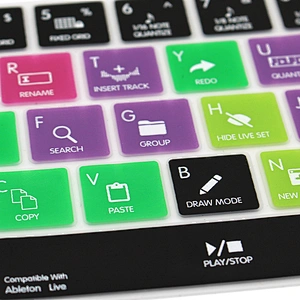 Ableton Live 10 keyboard shortcuts Keyboard Cover for MacBook Pro Silicone Skin Keyboard A1706 A1707 touch bar