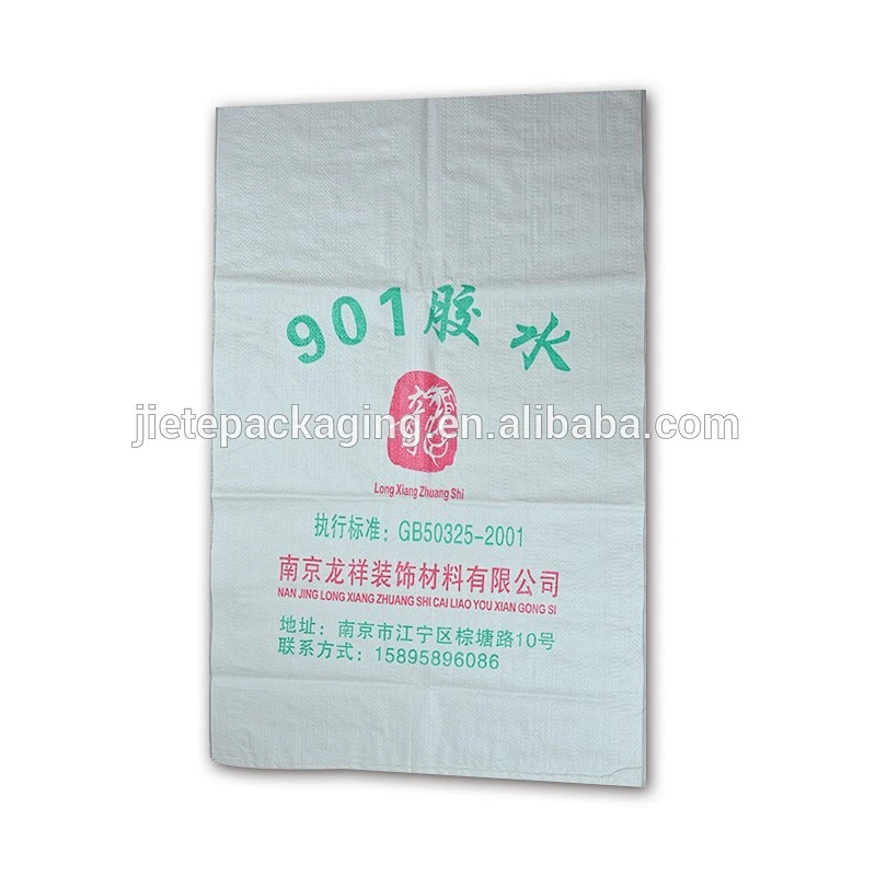 White half transparent 25kg pp woven sand bag for tents sale