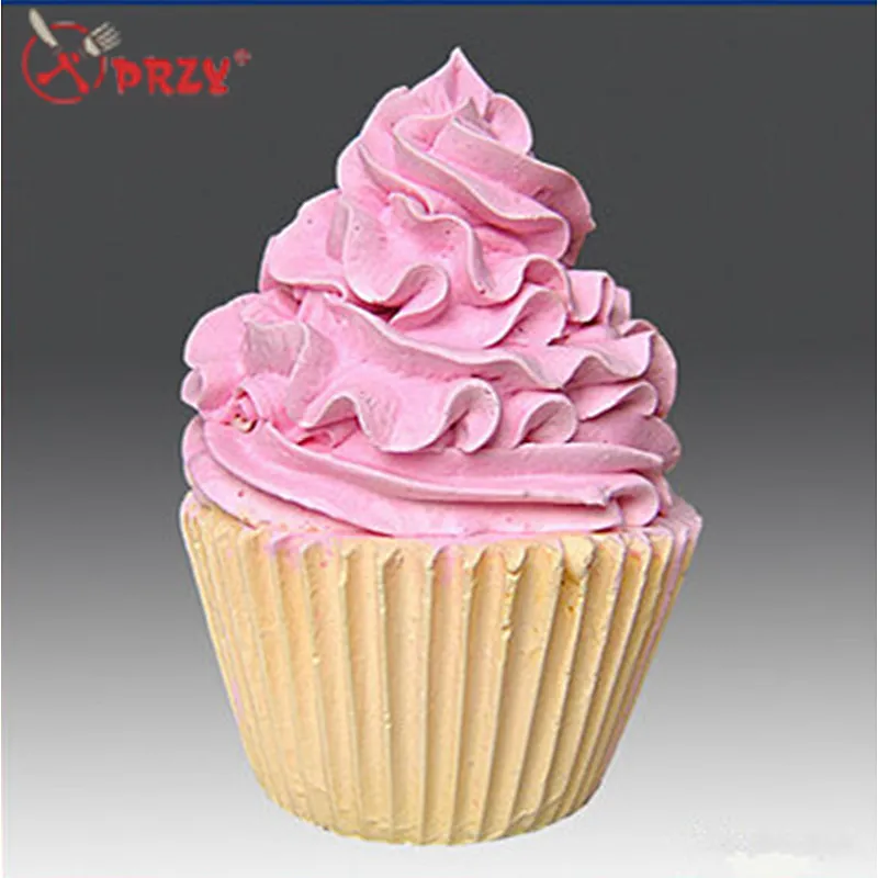Factory price 3D silicone soap Candle Mould Ice Cream Cup Cake Molds Fondant Cake Decoration Mold