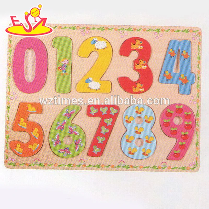 wholesale baby wooden math puzzle fashion kids wooden math puzzle popular children wooden math puzzle W14B060