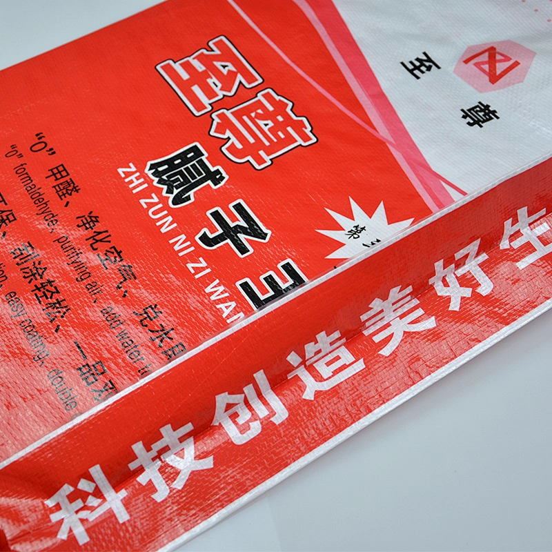 Guaranteed quality laminated plastic pp woven cement bag 25kg 50kg