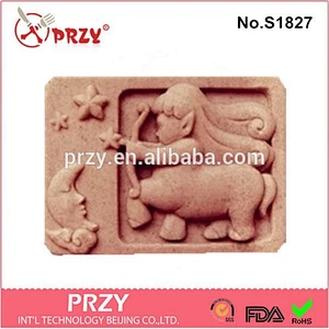 Wholesale Sagittarius shaped silicone soap molds , Sagittarius silicone molds for soap
