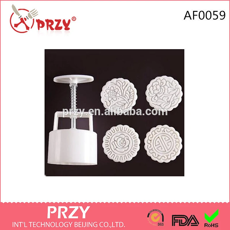 cake tools 8 , silicone mooncake mold