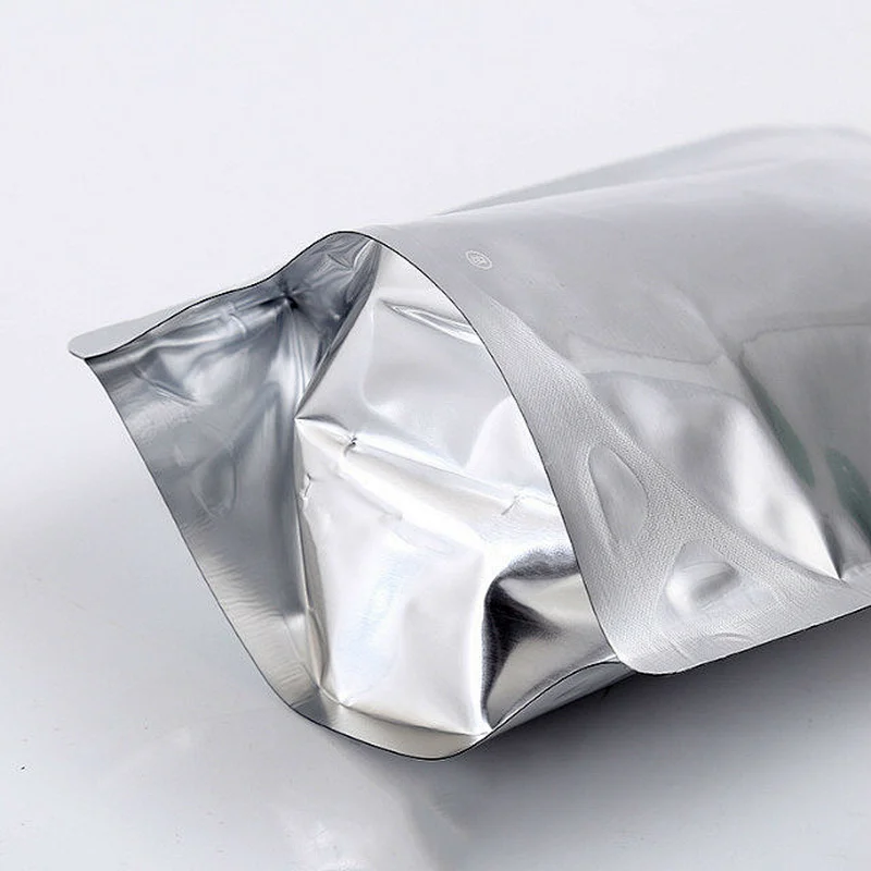 Silver PE bag vacuum bag food packaging