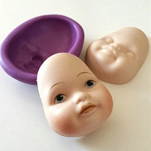 BABY DOLL Face Silicone Mould