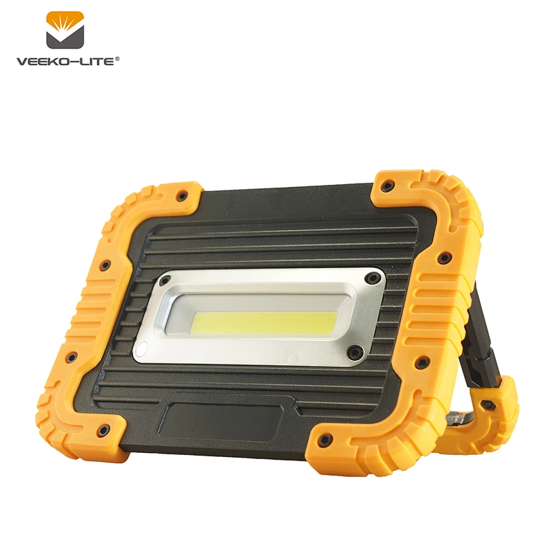 2018 New style 10W COB LED Work Light USB Input and Output 1000 lumens Rechargeable light