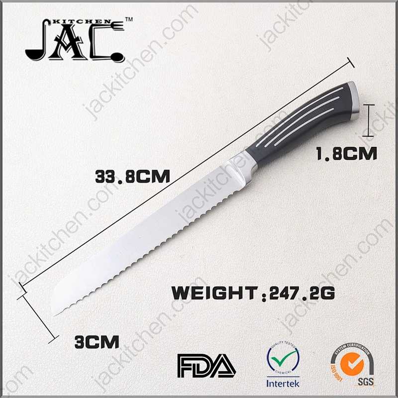 FDA Most Popular Stainless Steel 8 Inch Bread Knife Blades