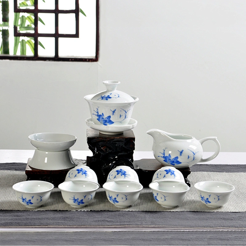 One pot+eight cups in Chaozhou clay ceramic teapot 2019