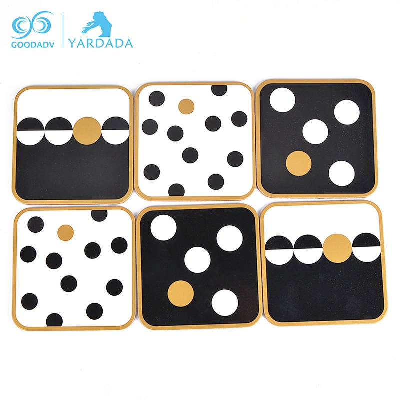 Durable Heat Resistant mdf coasters coffee cup coasters