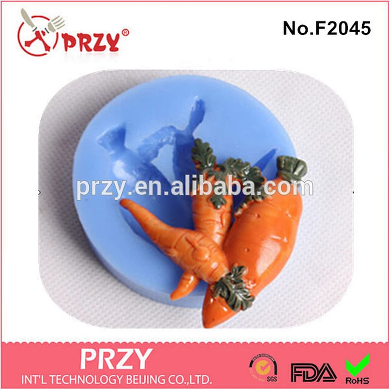 F2045 PRZY gum paste modelling cake decorating silicone mold