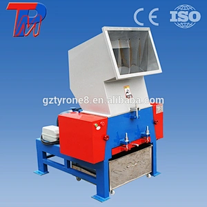 Flat Blade plastic bottle crusher machine