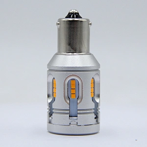 LANDJOY S1C 24SMD 2020 1000LM error free bulb BA15S BAU15S p21w 1156 CANBUS led light amber