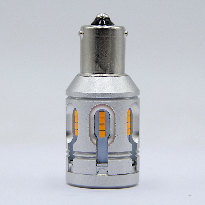 LANDJOY S1C 24SMD 2020 1000LM error free bulb BA15S BAU15S p21w 1156 CANBUS led light amber
