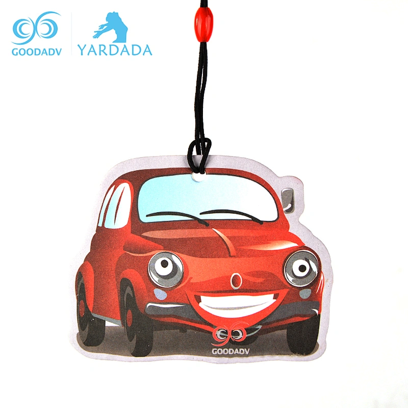 Wholesale cartoon shape car paper air freshener custom scents air freshener/custom lots of scents