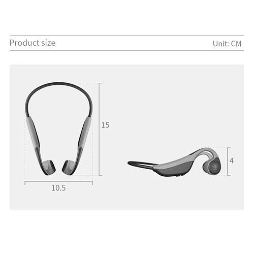 2019 Hot Sale Wireless Earphone Waterproof V9 Bone conduction Bluetooth headset