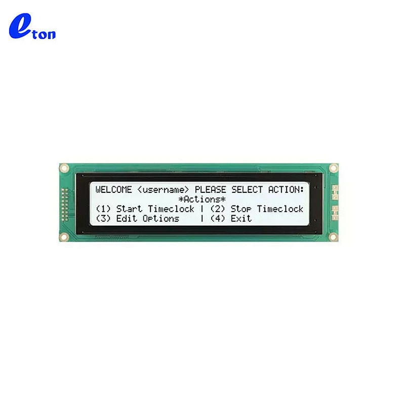 Custom 40x4 Character High Quality LCD display module