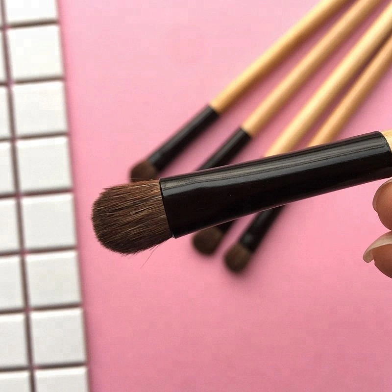 Wholesale 2pcs custom logo makeup brush eyebrow eyeshadow makeup brush for makeup