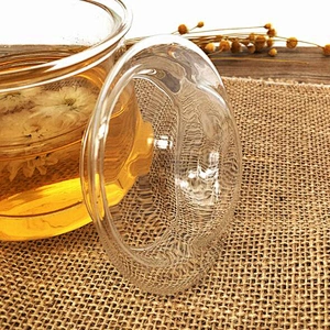 Crystal C-handle cup reusable coffee cup chinese tea set