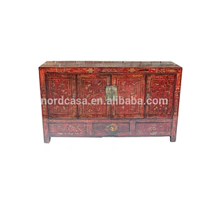 wholesale hand painted recycle wood chinese antique style furniture
