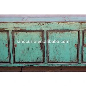 Chinese antique used reproduction wooden handmade furniture buffet table