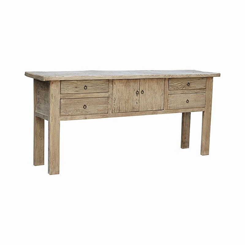 reclaimed elm wood chinese console table