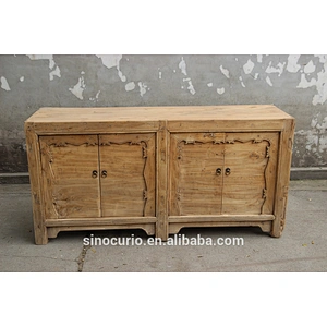 Chinese Antique natural reclaimed wood Cabinet
