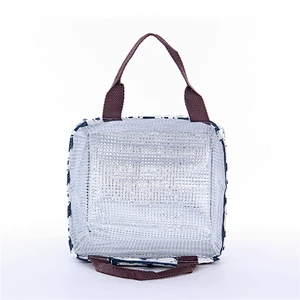 Lunch Bags Tote With Zipper Insulated Lunch Box Bag