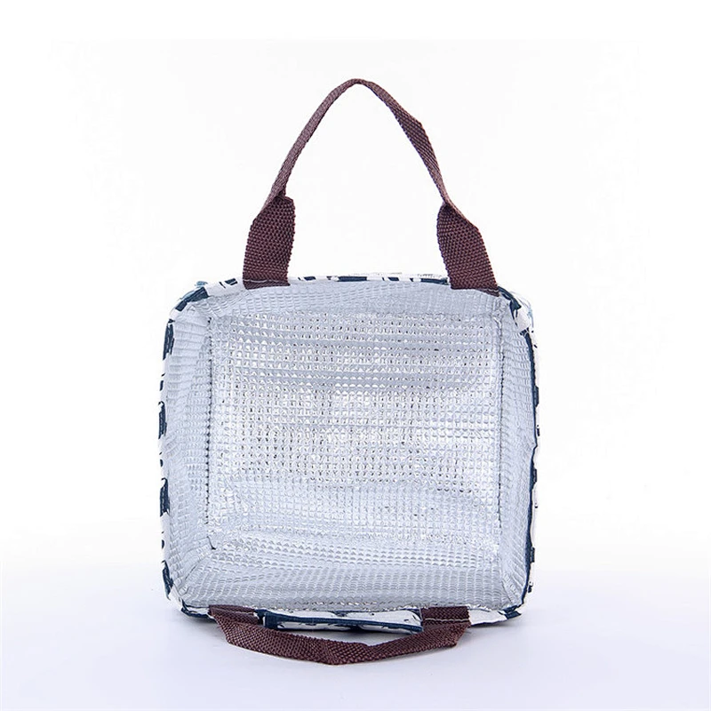 Lunch Bags Tote With Zipper Insulated Lunch Box Bag