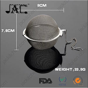 Extra Large Spice Stainless Steel Tea Ball Herb Infuser