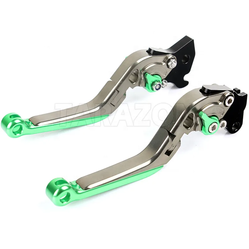 CNC Adjustable Extendable Folded Clutch Brake Levers For KAWASAKI Z750 ZRX1100 ZZR 1100 1200 VN 1500 1600 ZZR1400 ER-5 ER-6