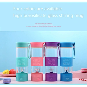 China wholesale price auto mixing coffee cup glass lazy self stirring coffee mug with logo
