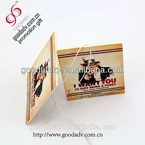 advertising promotional air freshener for car