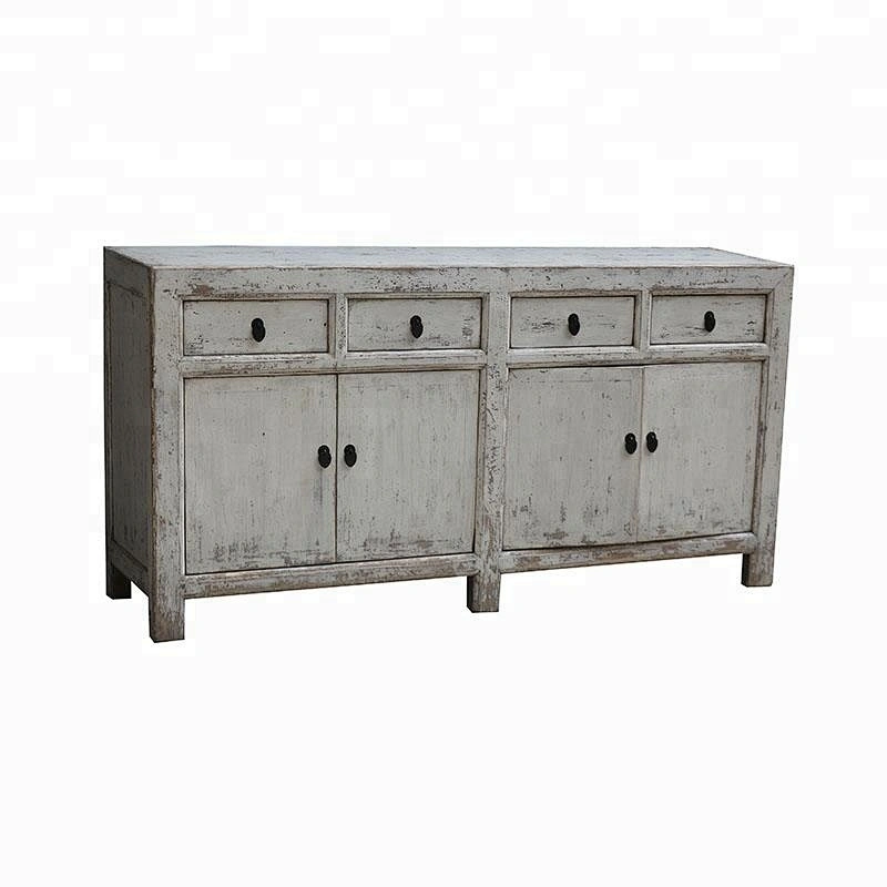beijing chinese antique rustic lobby sideboard furniture