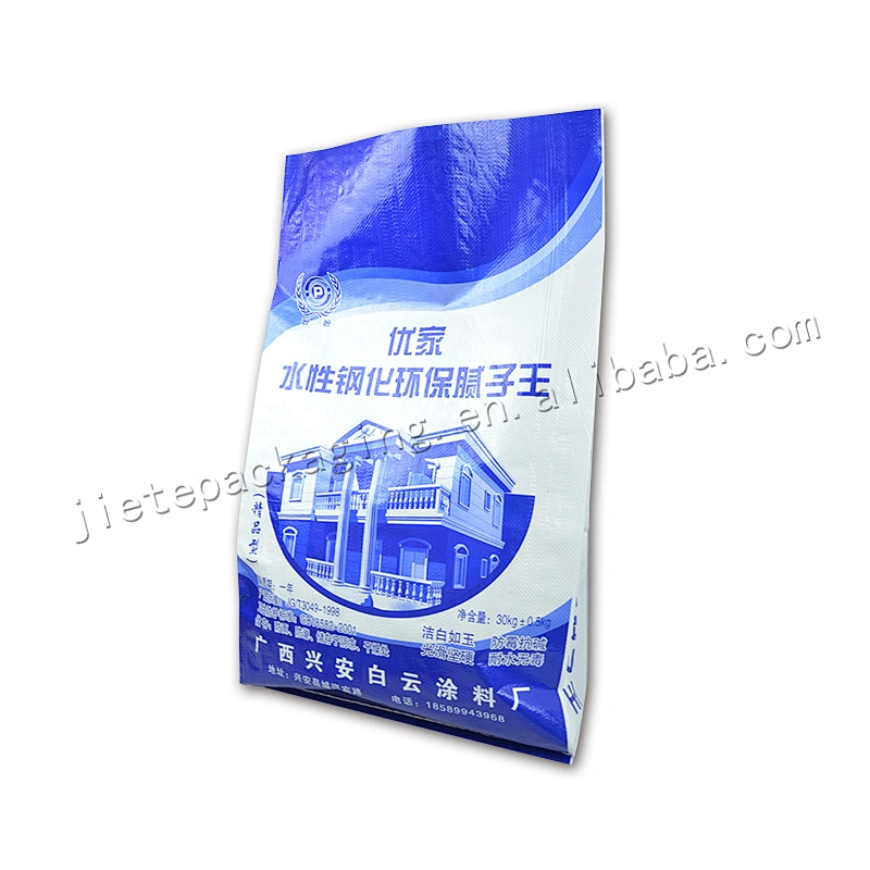 High quality plain white plastic laminated pp woven big bag for cement