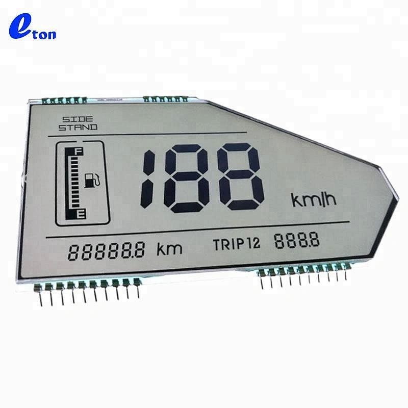 custom motorcycle speedometer tn lcd display