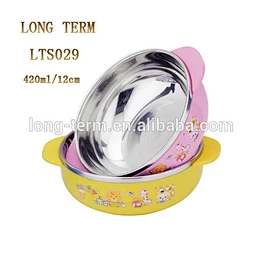 LTS029 304＃不锈钢双耳汤碗