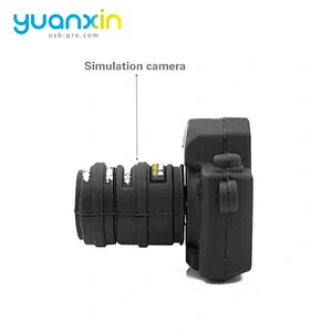 Large quantity plastic camera shape 1gb 8gb 16gb 32gb 64gb usb flash drive import