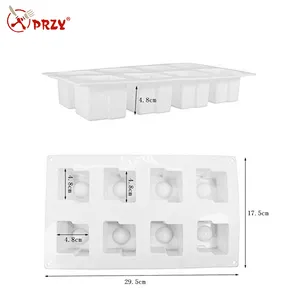 8 cavity cake decorating moulds silicone fondant mold