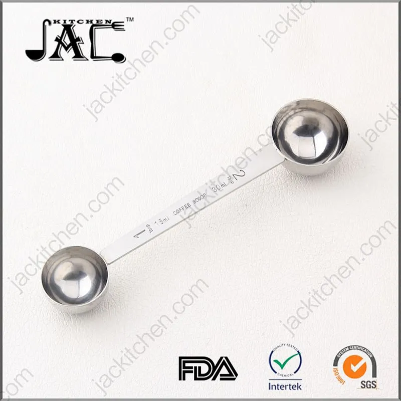 2017 Newest Gadgets Stainless Steel Metal Measuring Spoon