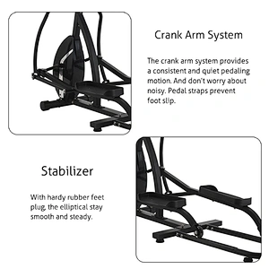 CF-917T Outdoor Elliptical Machine Cross Trainer Bike for Exercise