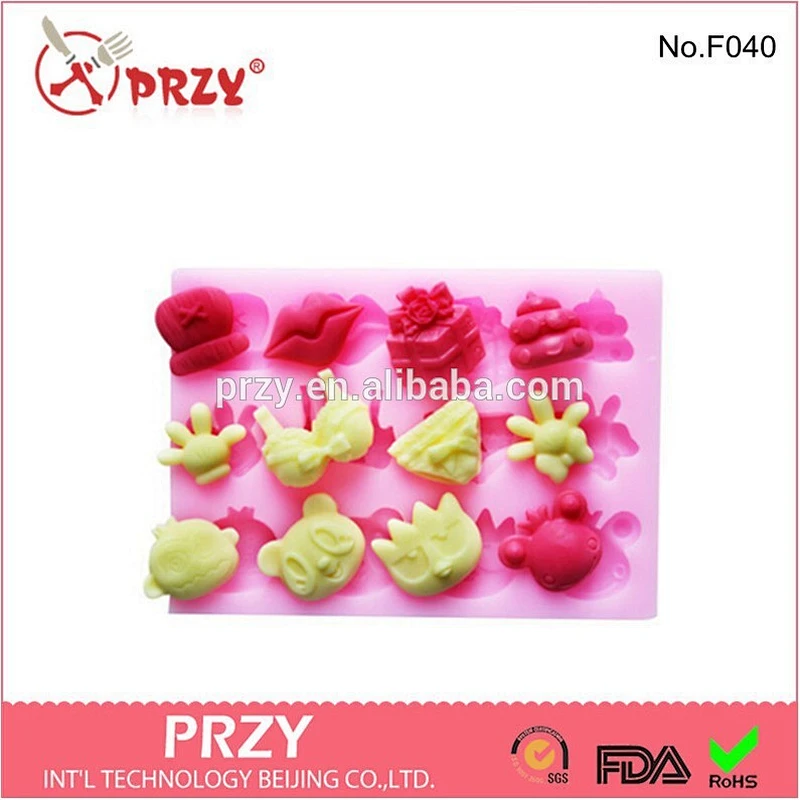 Silicone fondant Candy Molds Wholesale