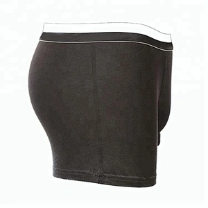 wholesale elastic waist bamboo fiber men's boxer briefs