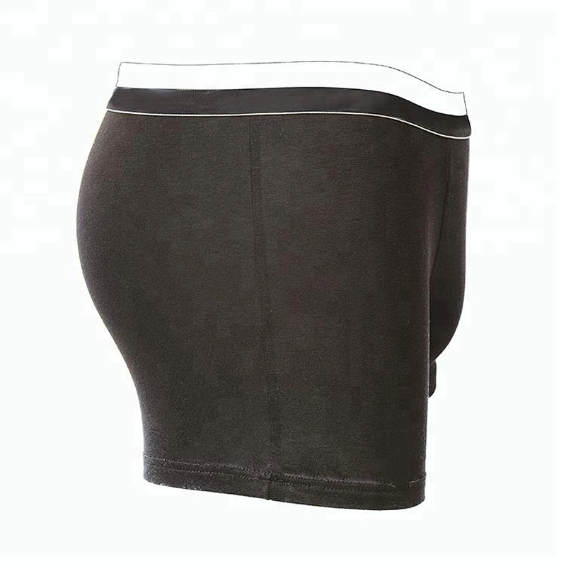wholesale elastic waist bamboo fiber men's boxer briefs