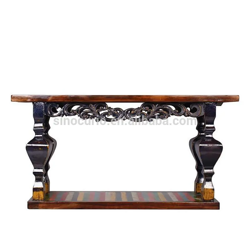 lacquer furniture antique mediterranean style console table