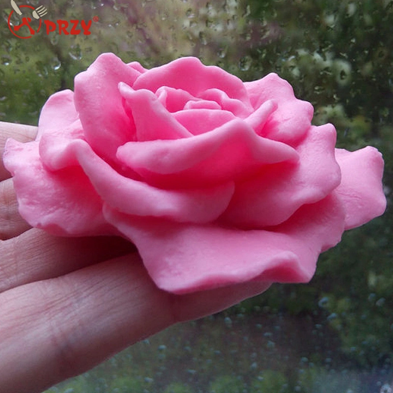 Rose 3d Silicone Flowers Mold silicone soap mold handmade silicone resin mold