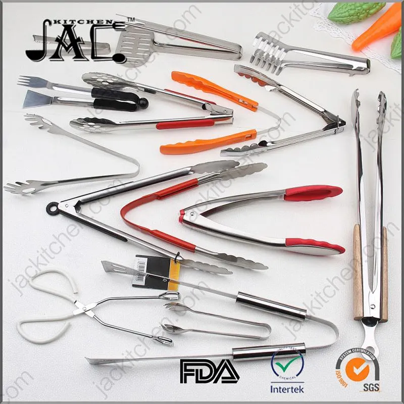 High Qualitychristmas Tree Plastic Kitchen Tongs